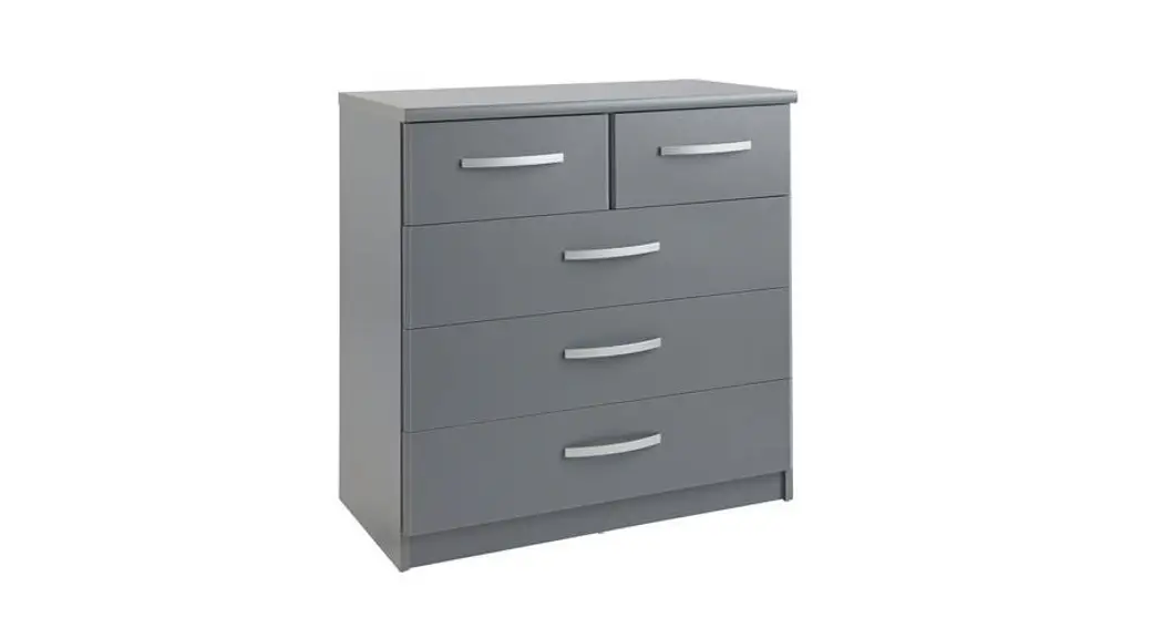 A T Home Grey 3+2 Drawer Chest Instructions A T Home Grey 3+2 Drawer Chest Instructions