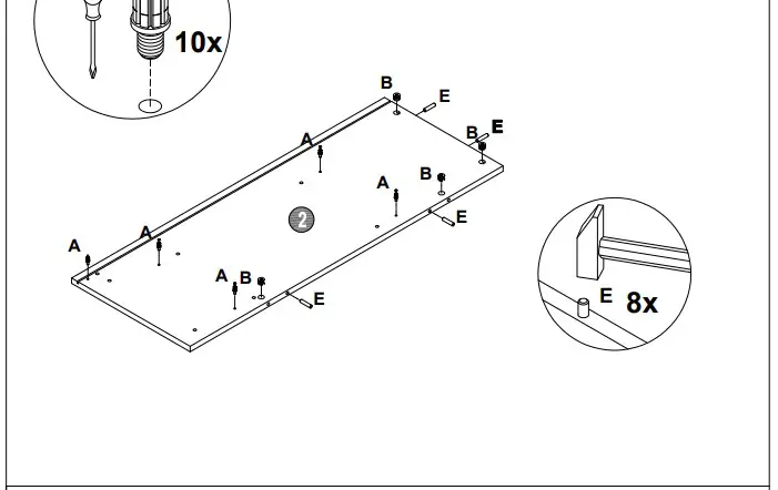 A T HOME GREY 3+2 Drawer Chest54
