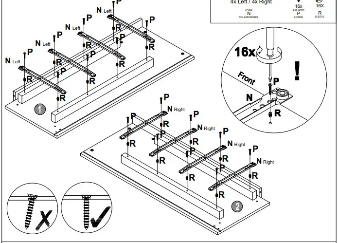A T HOME GREY 3+2 Drawer Chest54454