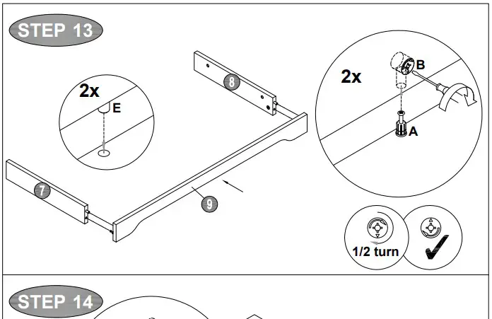 A T HOME GREY 3+2 Drawer Chest5454