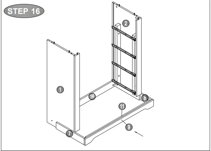 A T HOME GREY 3+2 Drawer Chest54752