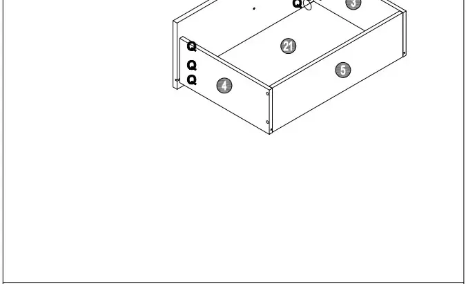 A T HOME GREY 3+2 Drawer Chest5khb
