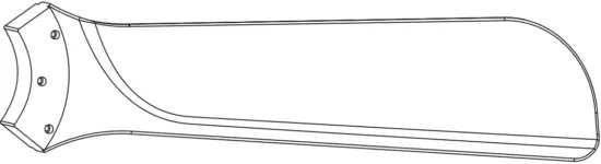 aEROFANTURE AT52 01 02B 52 in Modern Industrial Indoor Matte Black Ceiling Fan - FIG 10