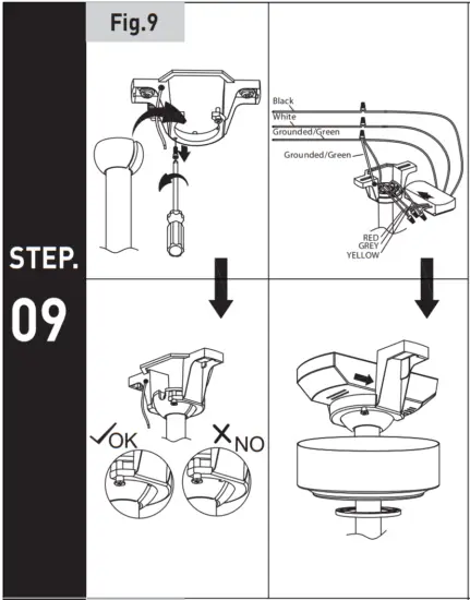 aEROFANTURE AT52 01 02B 52 in Modern Industrial Indoor Matte Black Ceiling Fan - FIG 20