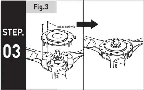 aEROFANTURE AT52 01 02B 52 in Modern Industrial Indoor Matte Black Ceiling Fan - FIG 33