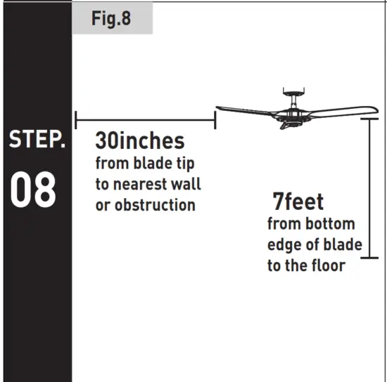aEROFANTURE AT52 01 02B 52 in Modern Industrial Indoor Matte Black Ceiling Fan - FIG 38