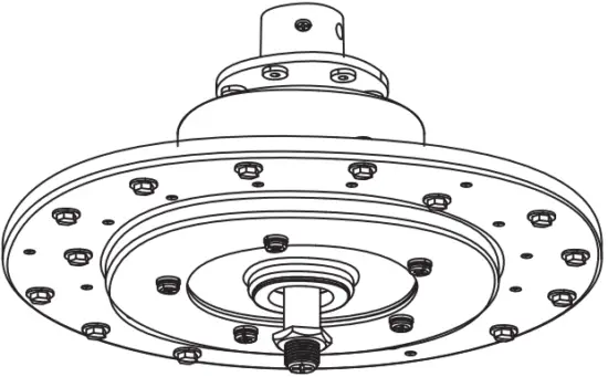 aEROFANTURE AT52 01 02B 52 in Modern Industrial Indoor Matte Black Ceiling Fan - FIG 8