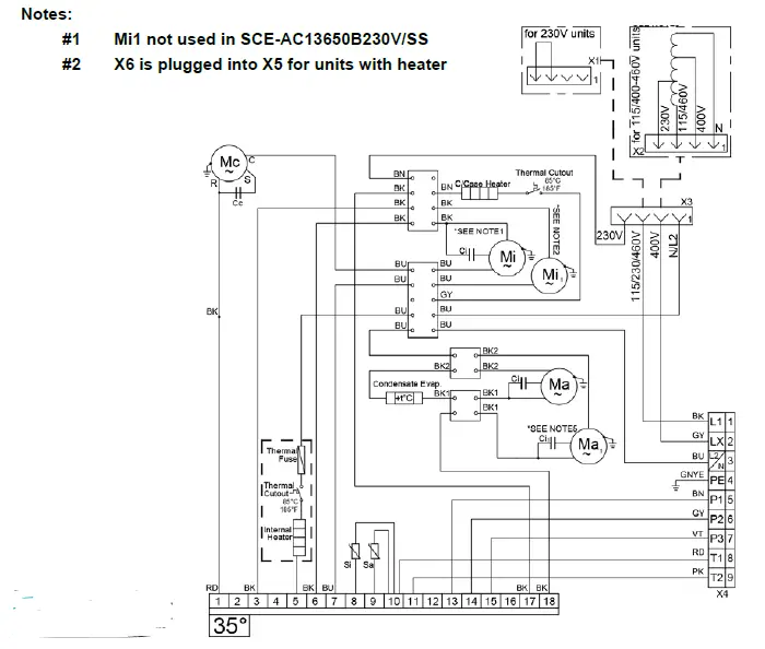 SCE-AC13650B230VSS6 Air Conditioner FIG 18