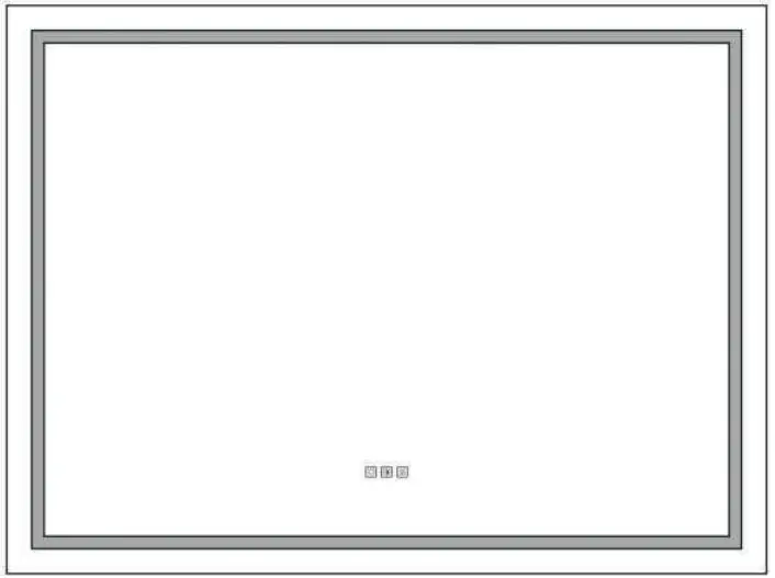 ExBrite CJJSB3648DKSXFLX LED Lighted Mirror