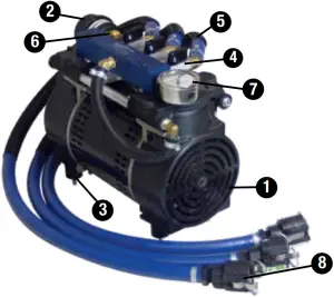 SilentAir RP Series Rocking Piston Compressor