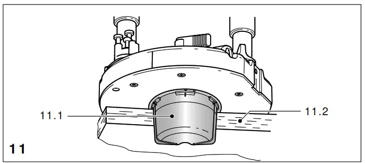 FESTOOL OF 2200 EB Imperial Plunge Router - Product Overview 8