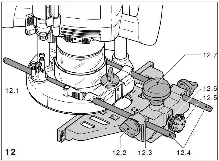 FESTOOL OF 2200 EB Imperial Plunge Router - Product Overview 9