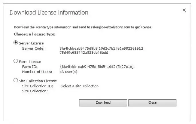 License Information