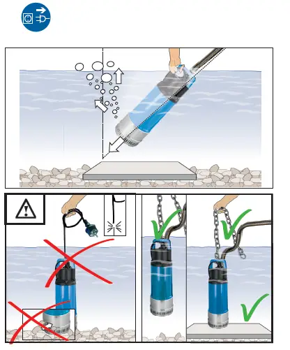 G de GDT 1200 Pressure Submersible Pump 1200 Watt- fig 3