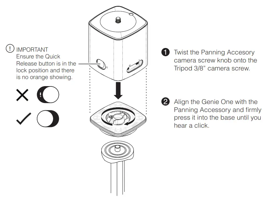 Mounting for Panning Movement