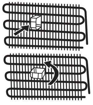 SHARP SJ BB02DTXWF EU 54cm Free Standing Fridge Freezer - adjustable feet