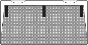 VIVO Black 30" Cable Management Desk Organizer