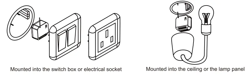 EBELONG ERC2202-W Wi-Fi On Off Dual Controller fig 3