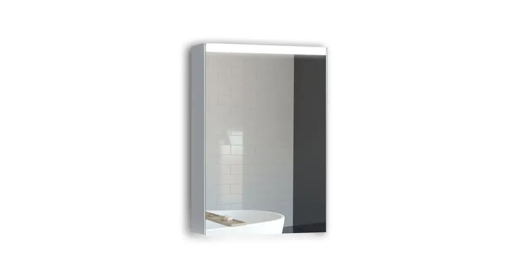 Exbrite B08znd2smn Led Lighted Medicine Cabinet Instruction Manual