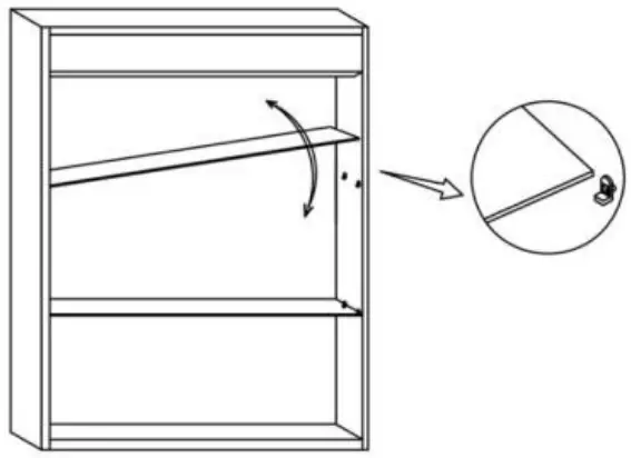 ExBrite B08ZND2SMN LED Lighted Medicine Cabinet - Hanging Walls 3