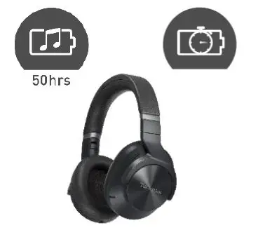 Technics E A H-A800 Wireless Noise Cancelling Headphone 12