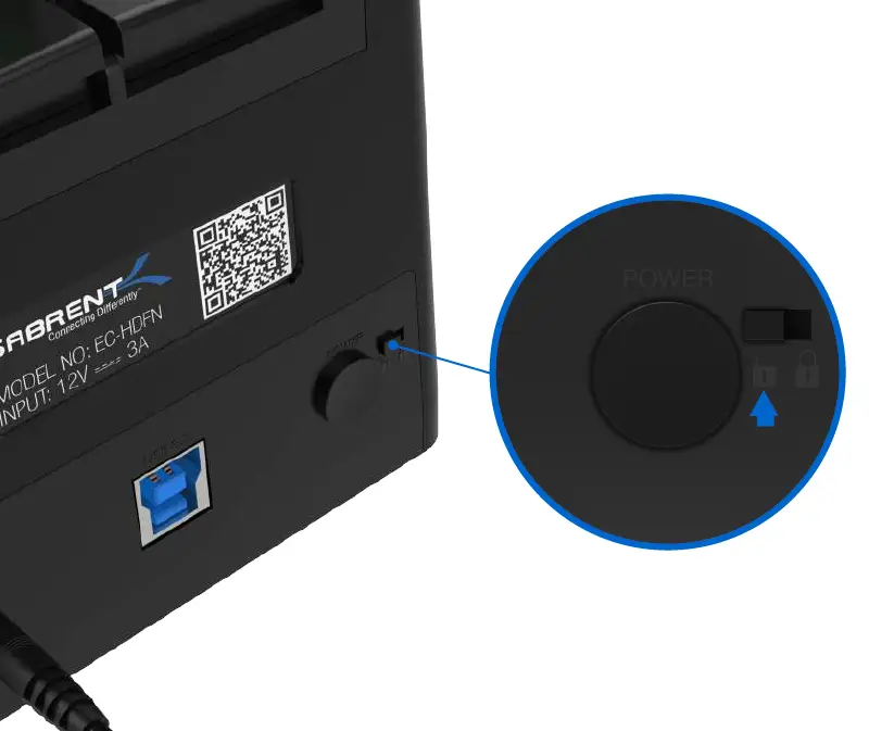 Sabrent EC-HDFN USB 3.0 to SATA Dual Bay External Hard Drive Docking fig 15