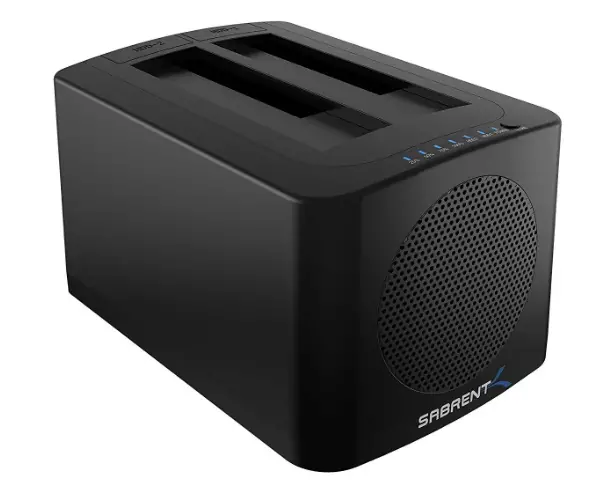 Sabrent EC-HDFN USB 3.0 to SATA Dual Bay External Hard Drive Docking product