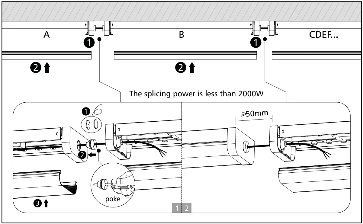 M ELEC ML MRWBB 60 M Wide Body Batten - fig7