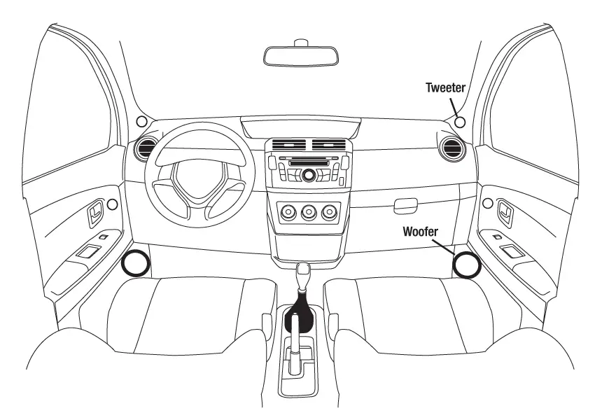 powerbass OE-6C Component Speaker System fig 3