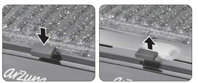 arzum AR 2013-AG Panini Color Grill and Sandwich Maker fig 2