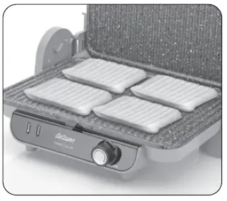arzum AR 2013-AG Panini Color Grill and Sandwich Maker fig 6