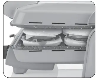 arzum AR 2013-AG Panini Color Grill and Sandwich Maker fig 7