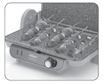 arzum AR 2013-AG Panini Color Grill and Sandwich Maker fig 7