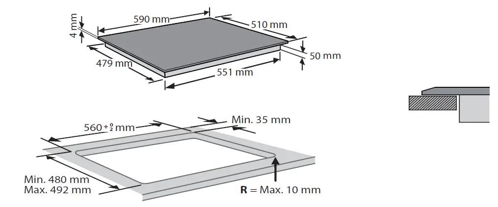 Whirlpool TS 9960C BF Induction Hob FIG 1