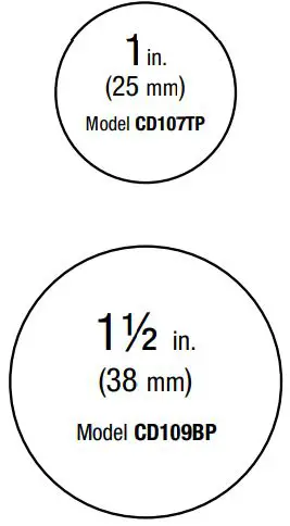 CONAIR 7639434 Nano Tourmaline Ceramic Curling Iron Instruction Manual - Available in the following sizes