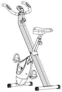 opti Folding Exercise Bike