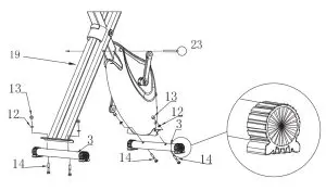 Folding Exercise Bike