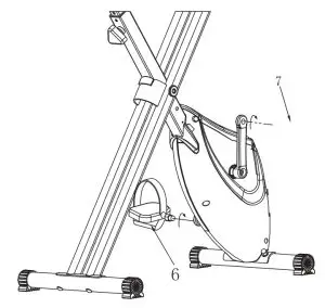 Folding Exercise Bike