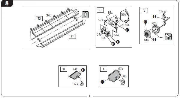 ITALERI 2822 F-22 A Raptor Lockheed Martin Boeing-11