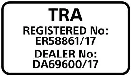 SONY Wireless Speaker - TRA Reg. & Dealer No.