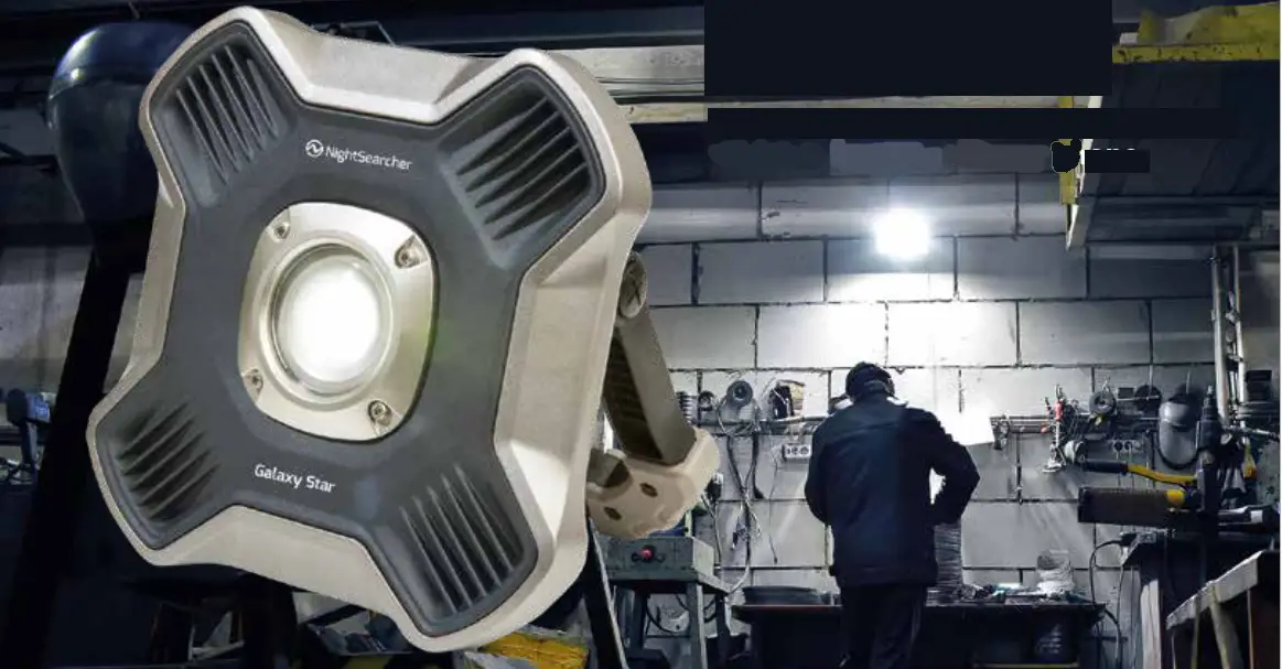 NightSearcher NSGALAXYSTAR Galaxy Star 2800 Lumen Rechargeable Work Light - fig 1