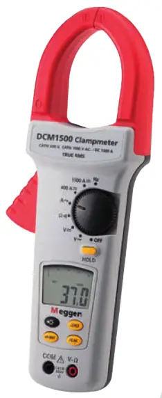 Megger DCM1500 AC DC Clamp Meter