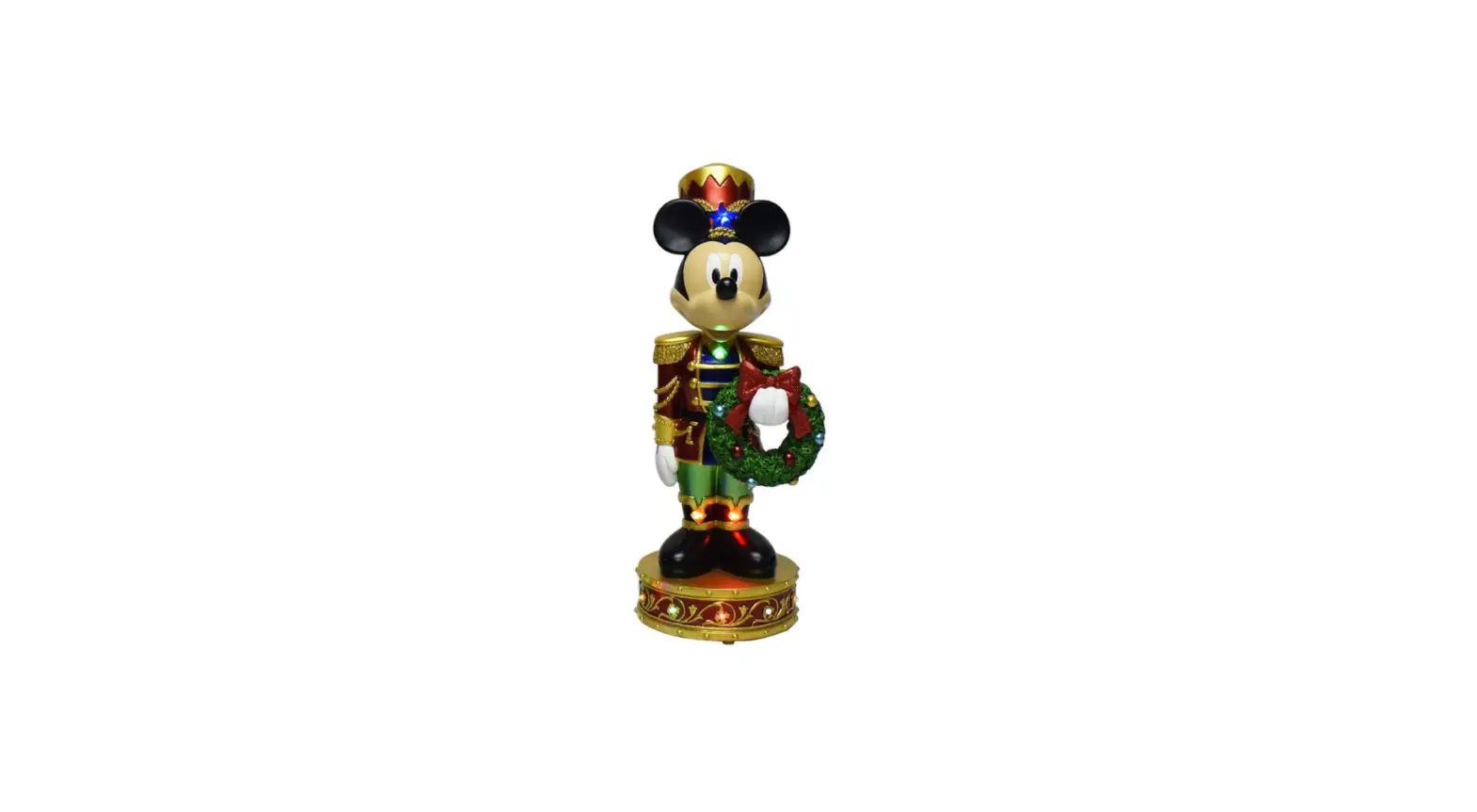 Disney Mickey Nutcracker With Music And Led Light User Manual