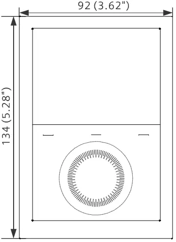 SIEMENS RDG260KN Room Thermostat A03