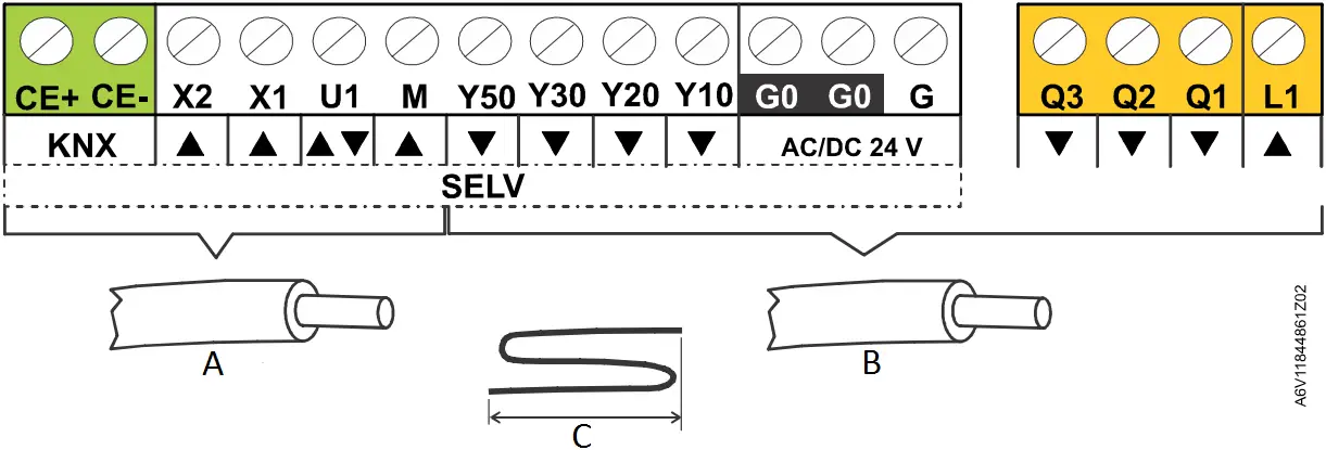 SIEMENS RDG260KN Room Thermostat A06