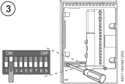 SIEMENS RDG260KN Room Thermostat B04
