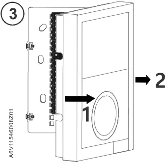 SIEMENS RDG260KN Room Thermostat C04
