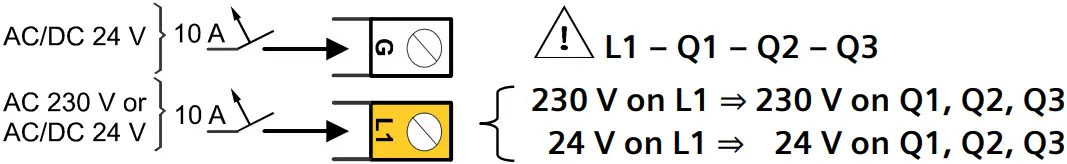 SIEMENS RDG260KN Room Thermostat F01