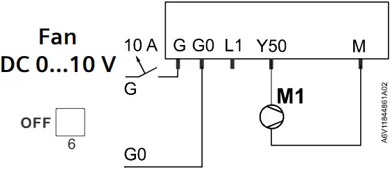 SIEMENS RDG260KN Room Thermostat F07