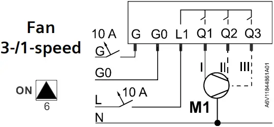 SIEMENS RDG260KN Room Thermostat F08